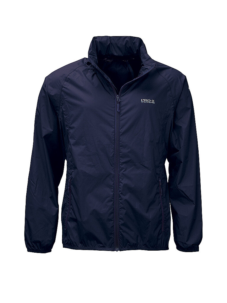 PRO-X ELEMENTS Herren Regenjacke Packable dunkelblau | XS